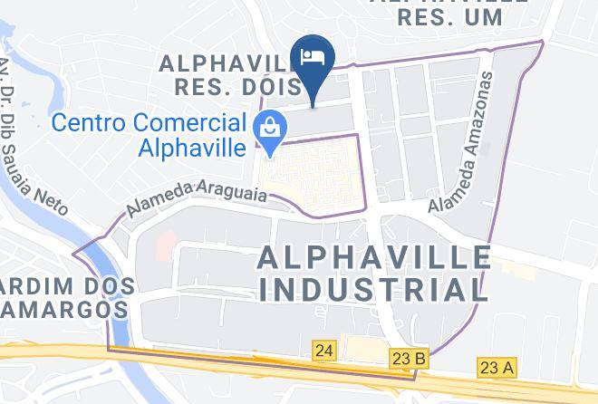 Barueri - Bourbon Alphaville Hotel Maps