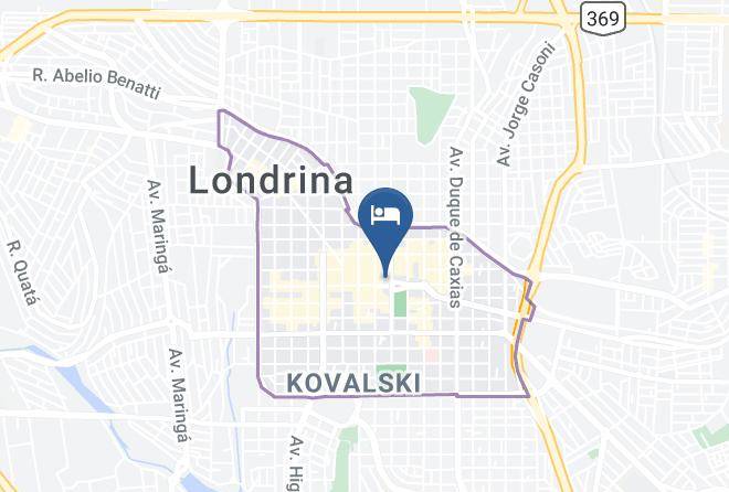 Londrina - Bourbon Londrina Hotel Maps