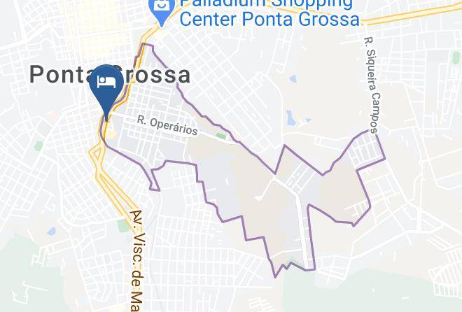 Ponta Grossa - Bourbon Ponta Grossa Convention Hotel Maps