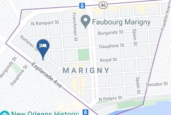 Orleans Par - Bourbon Street Lux Condos Maps
