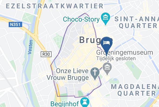 West Flanders - Hotel Bourgoensch Hof Maps