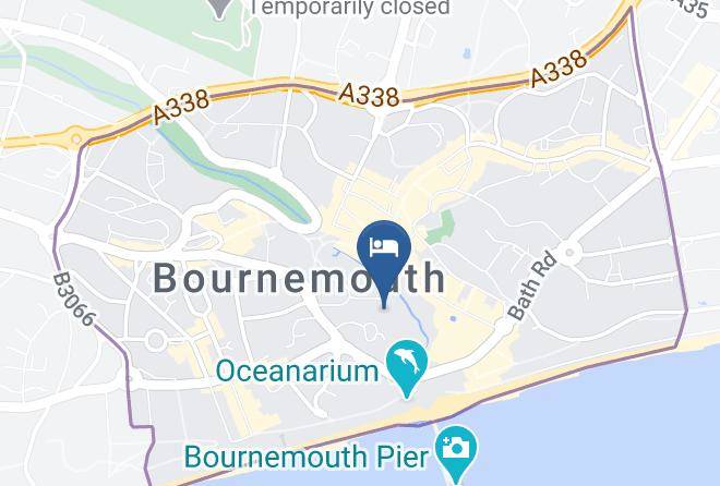 Bournemouth - Bourne Gardens Hotel Maps