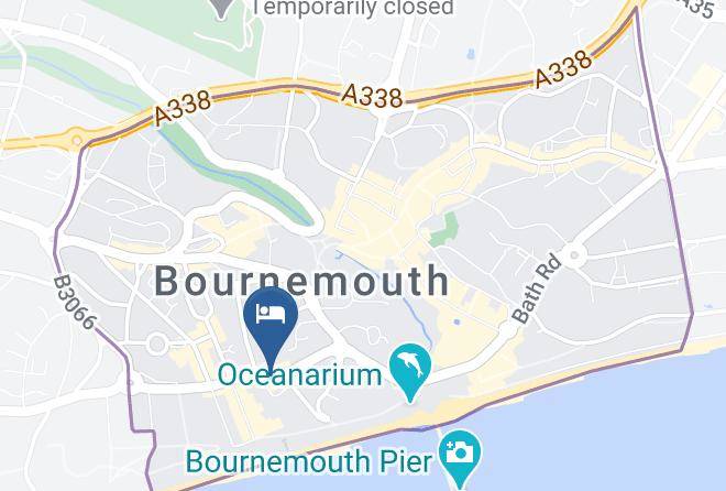 Bournemouth - Bourne Hall Hotel Maps
