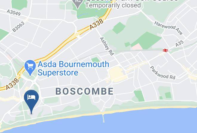 Bournemouth - Bournemouth East Cliff Hotel Sure Collection By Best Western Maps