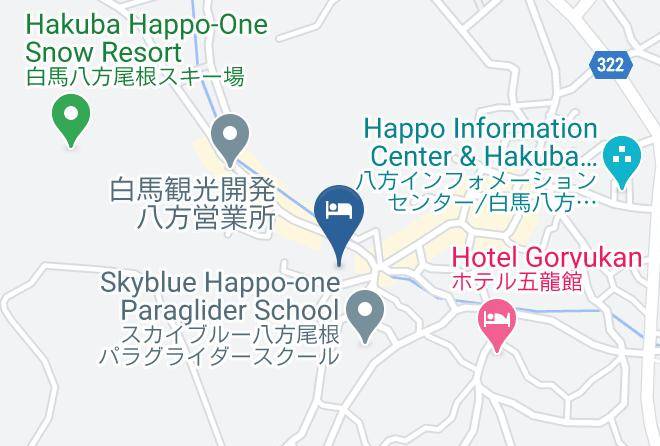 Hakuba Vil Kitaazumi District - Bousuiso Maps