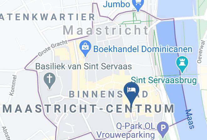 Maastricht - Bouteaque Hotel Maps