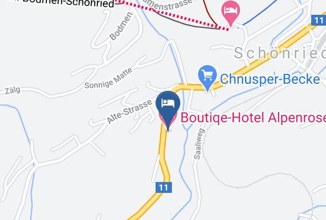 Obersimmental Saanen - Boutiqe Hotel Alpenrose Maps