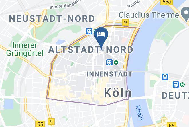 Boutique 009 Koln City Map