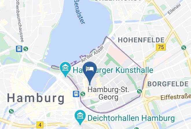 Stadt Hamburg - Boutique 020 Hamburg City Maps