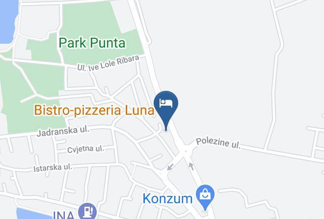 Umag - Boutique B&b Luna Maps