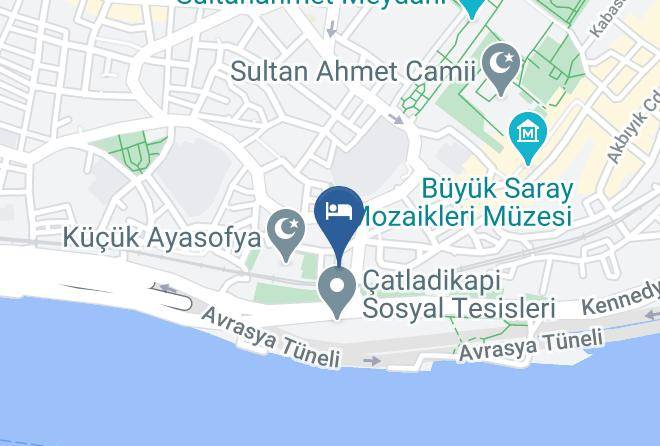 Boutique California Hotel Map