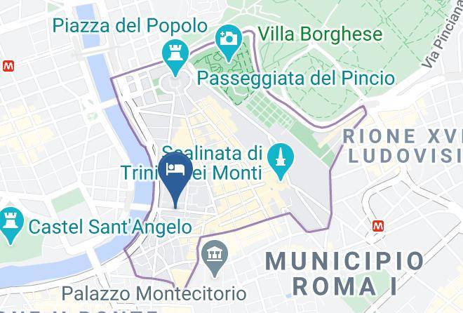 Rome - Boutique Centrale Relais Maps