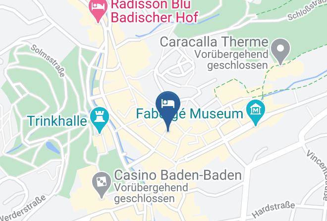 Baden Baden - Boutique Charme Baden Baden Maps