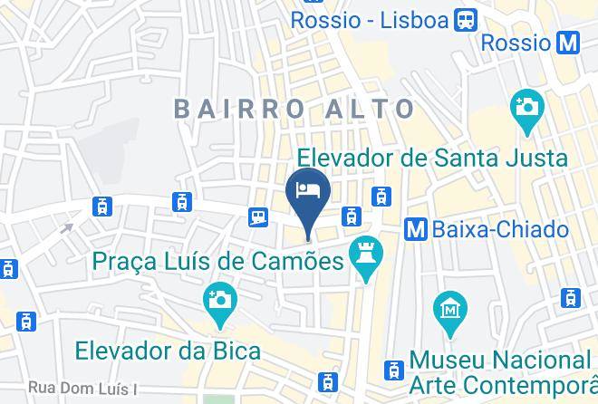 Lisbon - Boutique Chiado Suites Maps