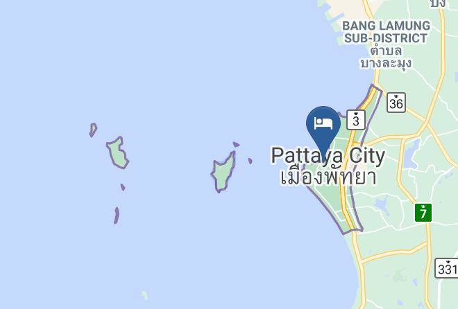 Amphoe Bang Lamung - Boutique City Hotel Maps