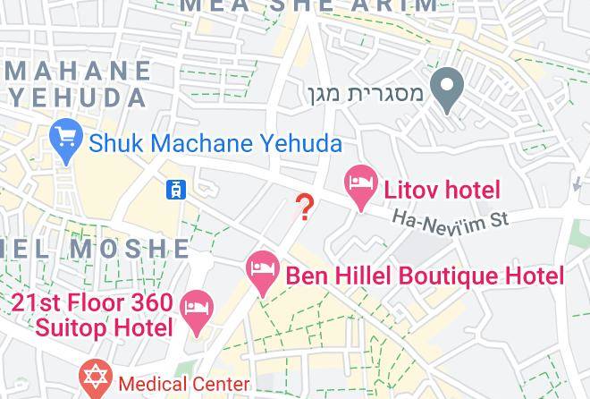 Jerusalem - Boutique Harova Maps