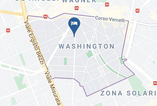 Milan - Boutique Hotel Calais Milano Maps