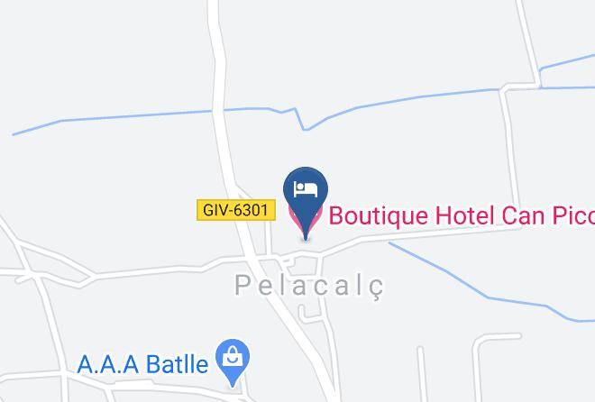 Girona - Boutique Hotel Can Pico Maps