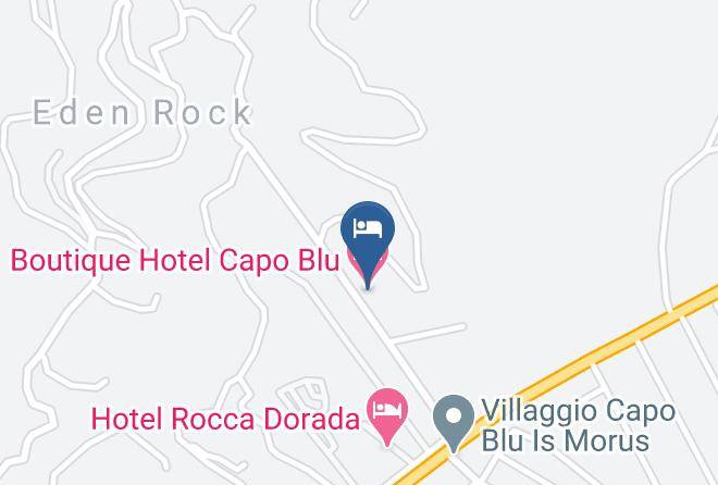 Boutique Hotel Capo Blu Map