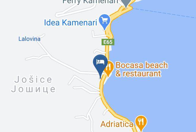 Herceg Novi - Boutique Hotel Casa Del Mare Mediterraneo Maps