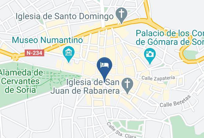 Soria - Boutique Hotel Castilla Maps