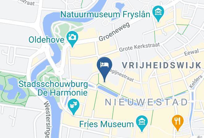 Leeuwarden - Boutique Hotel Catshuis Maps