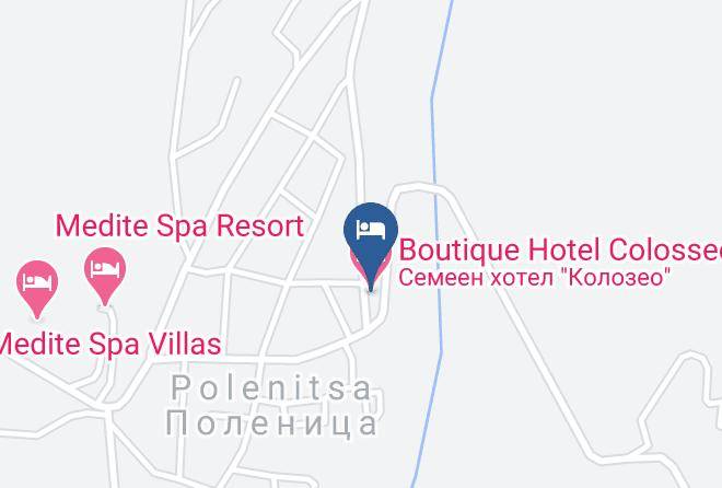 Sandanski - Boutique Hotel Colosseo Maps
