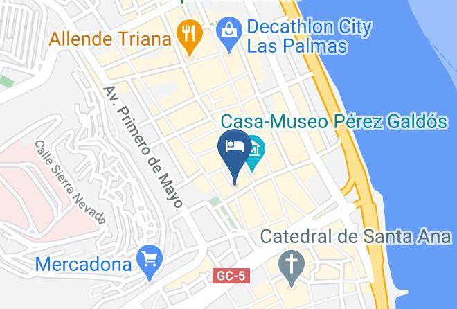 Las Palmas - Boutique Hotel Cordial Malteses Maps
