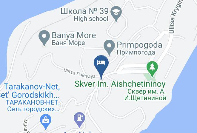 Vladivostok Urban Okrug - Boutique Hotel Cruise Maps