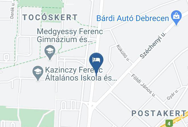 Debrecen - Boutique Hotel Crystal Maps