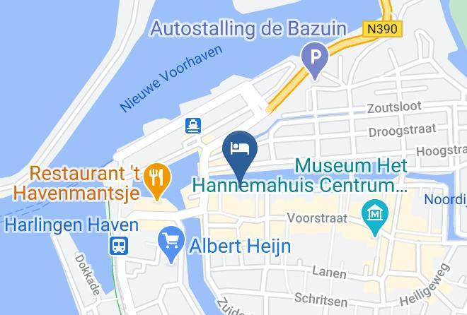 Gemeente Harlingen - Boutique Hotel De Eilanden Maps