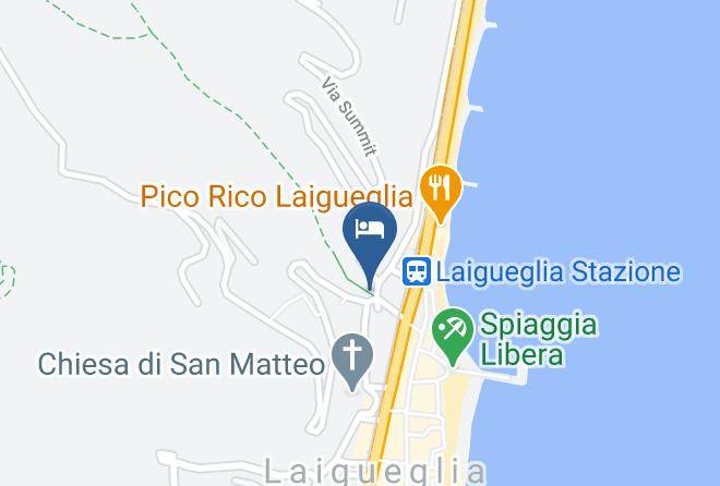 Savona - Boutique Hotel De La Ville Laigueglia Maps