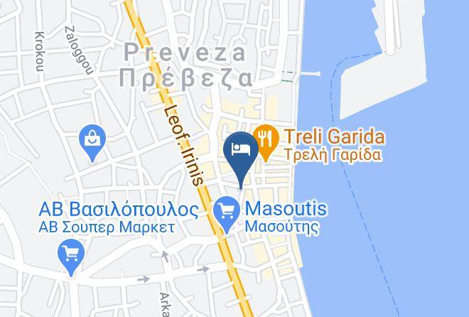 Preveza - Dioni Boutique Hotel Maps