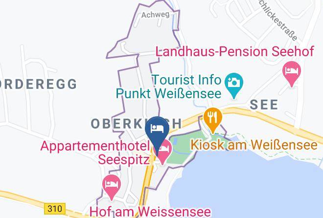 Ostallgau - Boutique Hotel Dreimaderlhaus Weissensee Maps