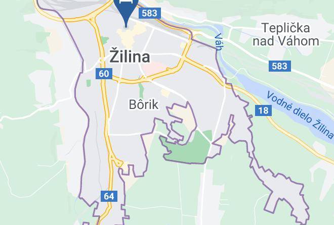 Zilina - Boutique Hotel Dubna Skala Zilina Maps