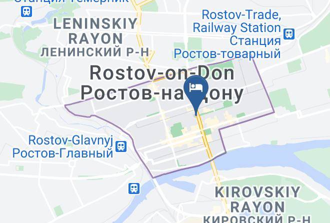 Rostov Na Donu - Boutique Hotel Dubrovsky Maps