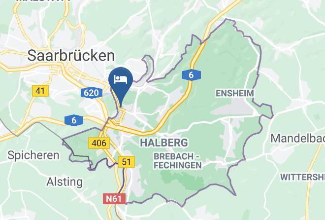 Saarbrucken - Boutique Hotel Fahrhaus Maps