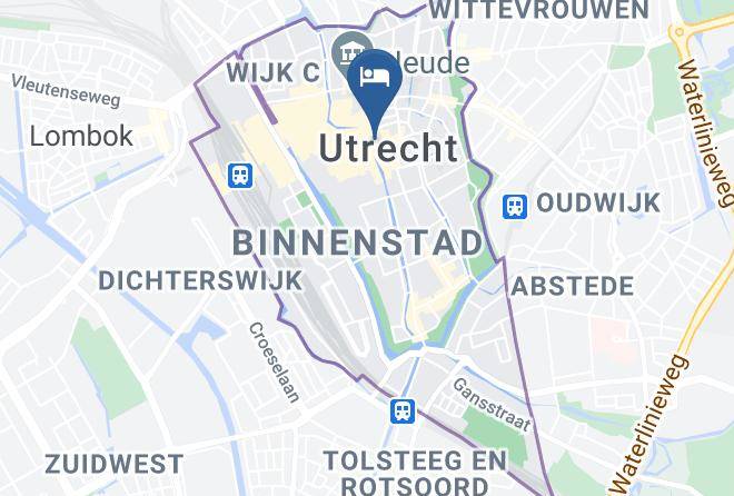 Utrecht Binnenstad - Boutique Hotel Frada Maps