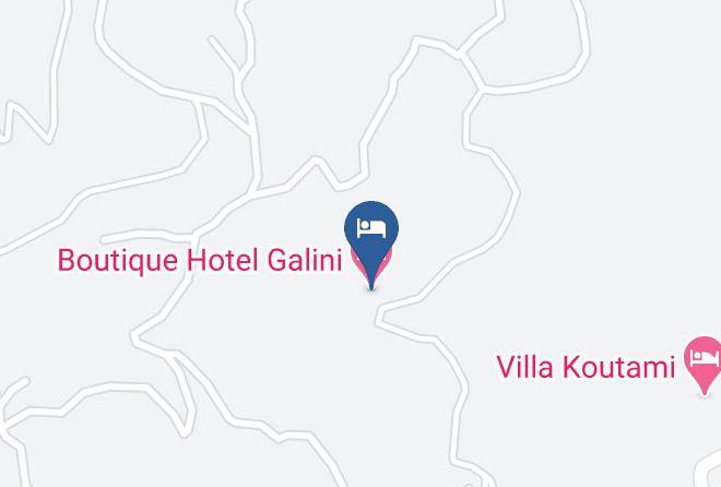 Boutique Hotel Galini Map