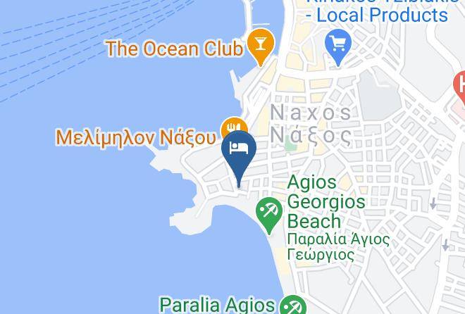 Naxos - Boutique Hotel Glaros Maps