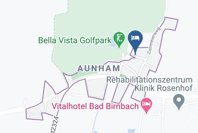 Boutique Hotel Hasenberger Map