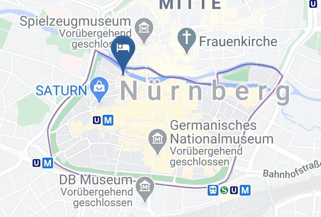 Nuremberg - Boutique Hotel Hauser Maps