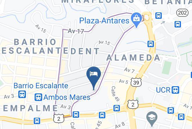 Montes De Oca - Boutique Hotel Jade Maps