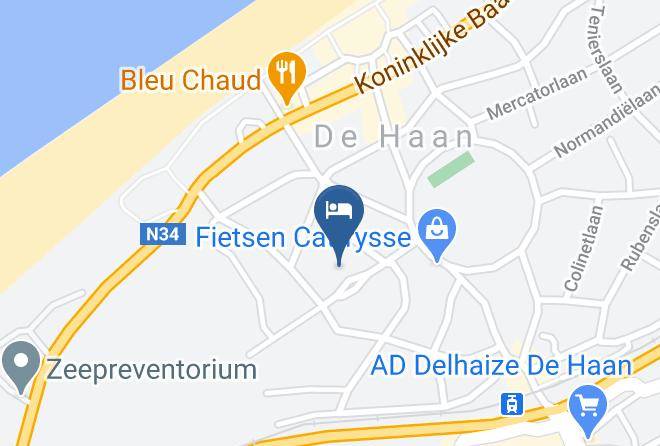 Boutique Hotel Joli Bois Map