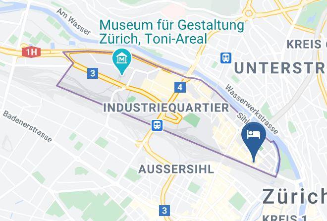 Zurich - Boutique Hotel Josef Maps