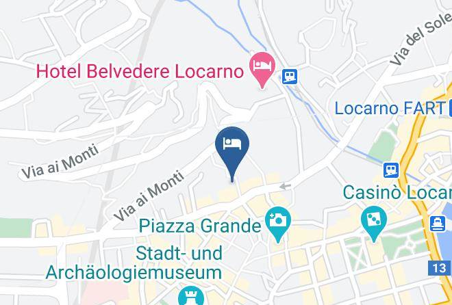 Locarno - Boutique Hotel La Rinascente Maps