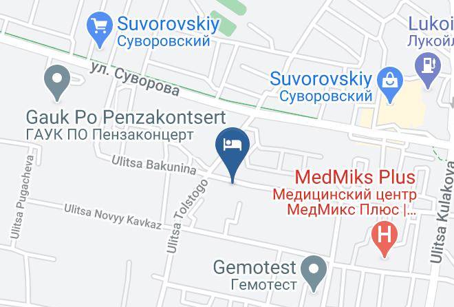 Penza - Boutique Hotel London City Maps