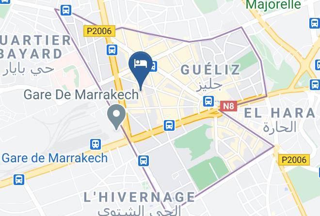 Marrakesh - Boutique Hotel Marrakech Bab Hotel Maps