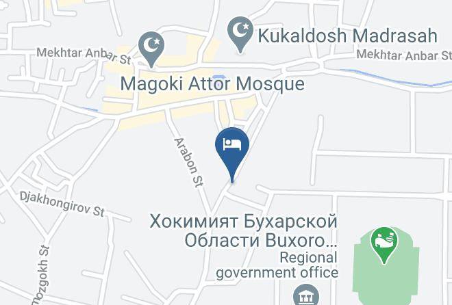 Bukhara - Boutique Hotel Minzifa Maps