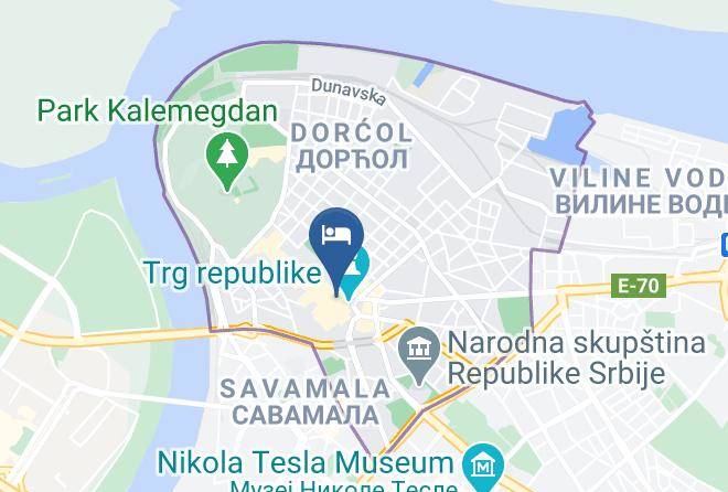 Belgrade City - Boutique Hotel Museum Maps